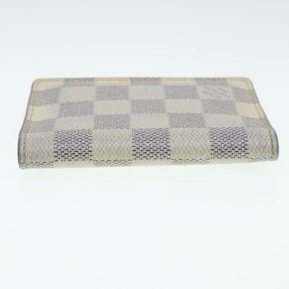 LOUIS VUITTON Damier Azur Organizer Dupoch Card Case N61727 LV Auth 38781 - Picture 3 of 16